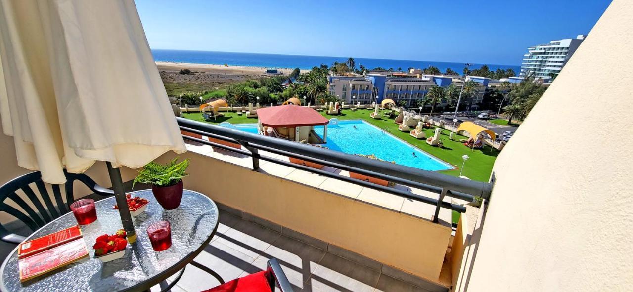 Ferienwohnung Buena Vista - Morro Jable - Meerblick - Pool Buitenkant foto